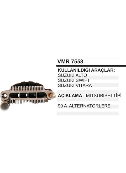 Diode Plate Suzuki Alto Swift Samurai Vitara 98