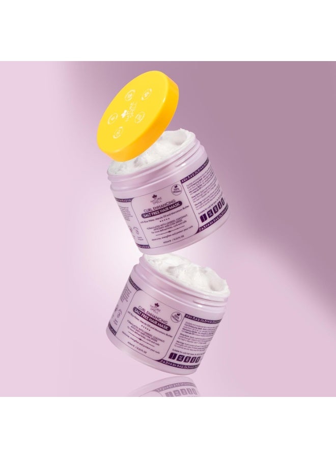 Nature Spell Curl Enhancing Hair Mask, Sulfate & Paraben Free, Deeply Moisturizes & Hydrates Kinks, Coils & Curls, with Coconut Oil & Aloe Vera, Color Safe, For All Curl Types, Vegan, 13.52 fl oz - Image 4