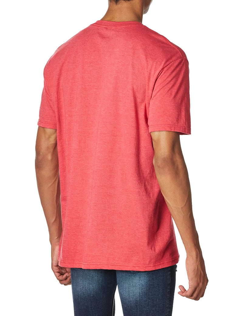Coca-Cola Mens Coke Classic T Shirt, Red Heather, X-Large US - Image 4