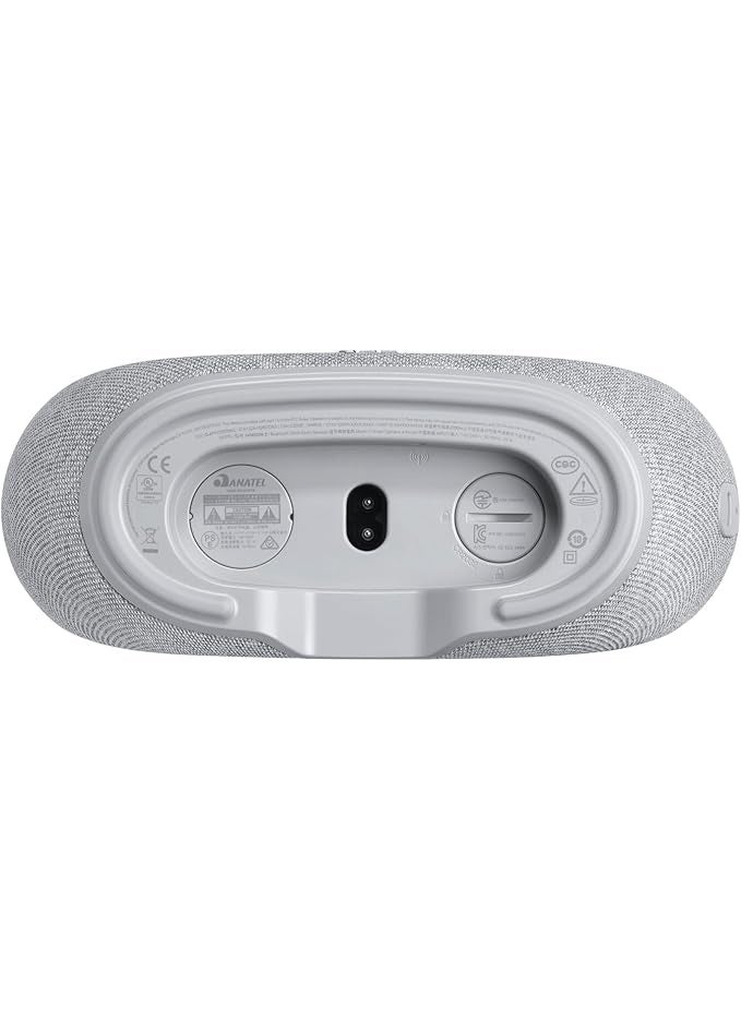 جي بي إل ساعة منبه راديو رقمية JBL Horizon 3، مزودة براديو DAB+/FM وبلوتوث، ومنبه بتأثير شروق الشمس، وشحن USB-C، وبطارية وكهرباء، وصوت احترافي، ومتوافقة مع تطبيق ONE، لون رمادي - Image 2