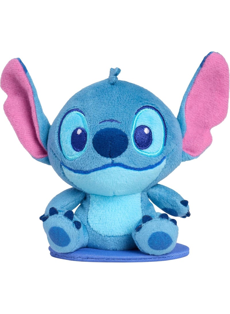 ستيتش Stitch Wearable Shoulder Plush by Just Play | 4-Inch Perch'd Magnetic Stuffed Animal for Kids Age 3+ | Hands-Free Lilo & Stitch Soft Toy Gift for Boys & Girls | Blue - Image 1