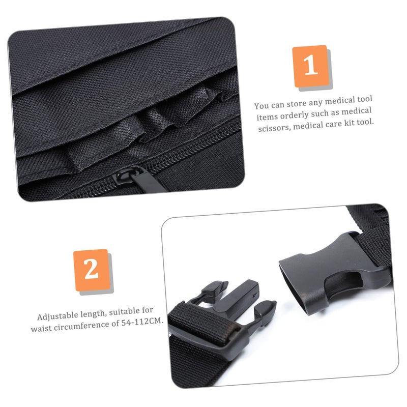 Adjustable Waist Nurse Organizer Bag For Medical Supplies Portable Work Pouch - Image 4