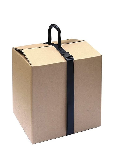 Carrying Strap with Handle Adjustable Belt Easy Safe Secure Lifting Moving Carry Strap for Heavy Boxes Groceries Luggage Strap