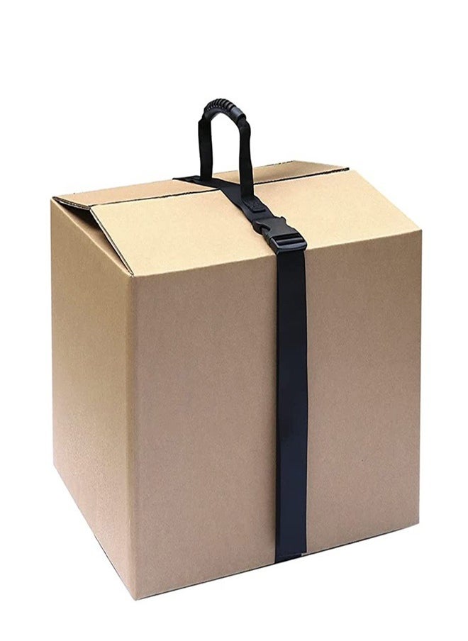 Carrying Strap with Handle Adjustable Belt Easy Safe Secure Lifting Moving Carry Strap for Heavy Boxes Groceries Luggage Strap