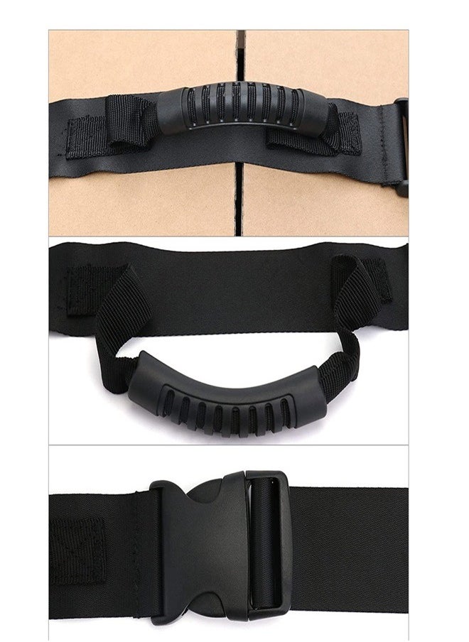 Carrying Strap with Handle Adjustable Belt Easy Safe Secure Lifting Moving Carry Strap for Heavy Boxes Groceries Luggage Strap