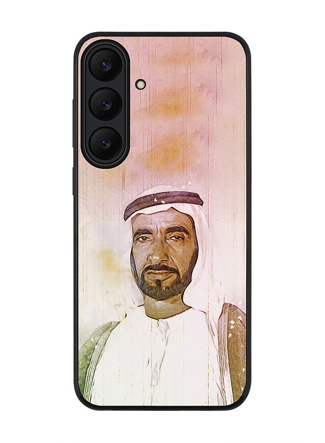 Stylizedd For Samsung Galaxy S25 FE Case,Slim fit Camera Protection, Shockproof Thin Phone cover  -  The Wise Sheikh Zayed - Image 1