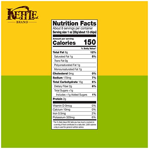 Kettle Brand Jalapeno Kettle Potato Chips, Gluten-Free, Non-GMO, 7.5 oz Bag - Image 3