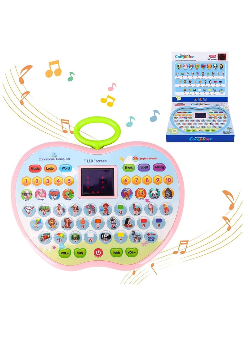 Excefore Educational Toys, Multifunctional Learning Tablet for Toddlers Kids Interactive Learning Toy Board for Boys Girls Children LCD Screen Tablets Toys Birthday Gift for 1 2 3 4 Year Old  - Image 1