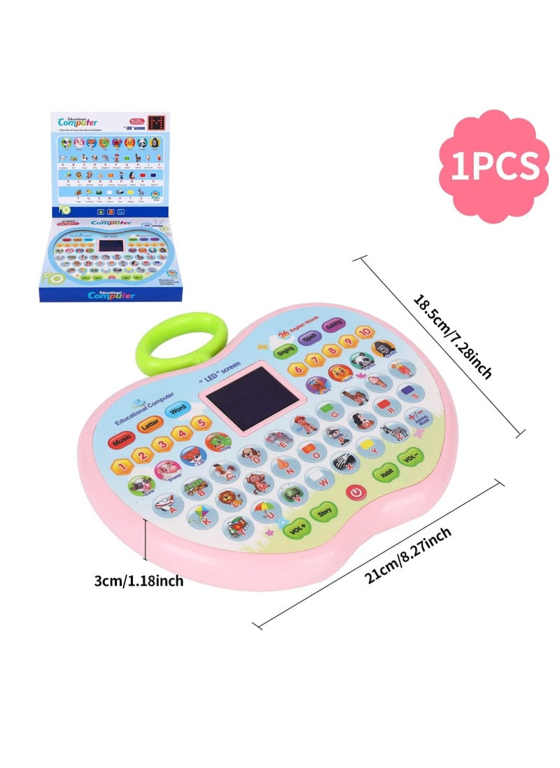Excefore Educational Toys, Multifunctional Learning Tablet for Toddlers Kids Interactive Learning Toy Board for Boys Girls Children LCD Screen Tablets Toys Birthday Gift for 1 2 3 4 Year Old  - Image 2
