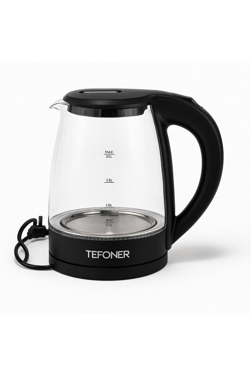 Electric Glass Kettle – 2.0L Capacity