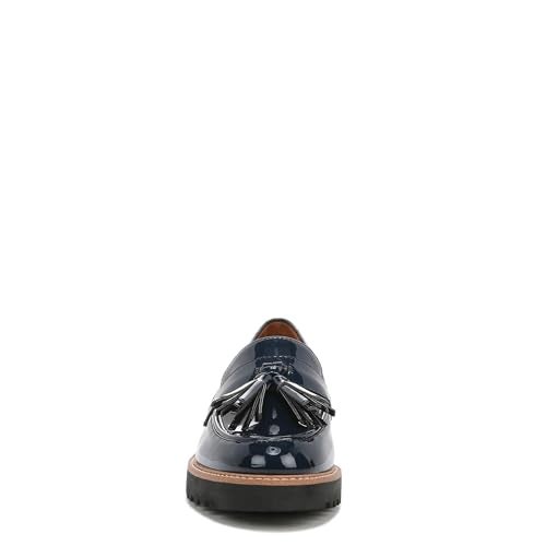 Franco Sarto Womens Carolynn Lug Sole Loafer with Tassel Detail, Inky Navy, 10 M - Image 2