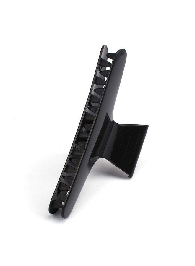 BAHABY Hair Clips For Styling Sectioning 12 Pack Black White Butterfly Clamps Hair Claw Clips Pro Salon Hair Clips For Styling Sectioning Cutting And Coloring - Image 3