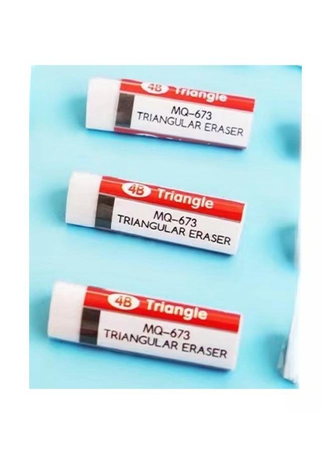MQ 3Pcs Triangle Eraser  - Image 1
