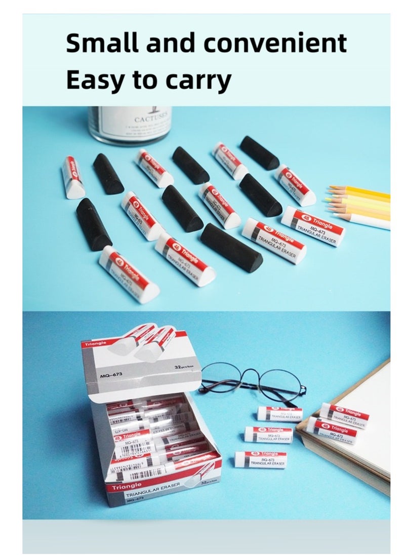 MQ 3Pcs Triangle Eraser  - Image 3