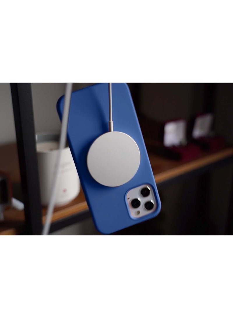 Wtech Apple iPhone 16 Pro 2024 Premium Liquid Silicone Case Cover -  Navy Blue - Image 5