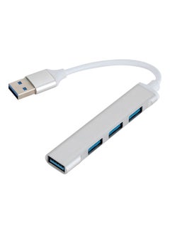 نيبمينينت موزع USB محمول مكون من 4 منافذ Silver  - Image 1