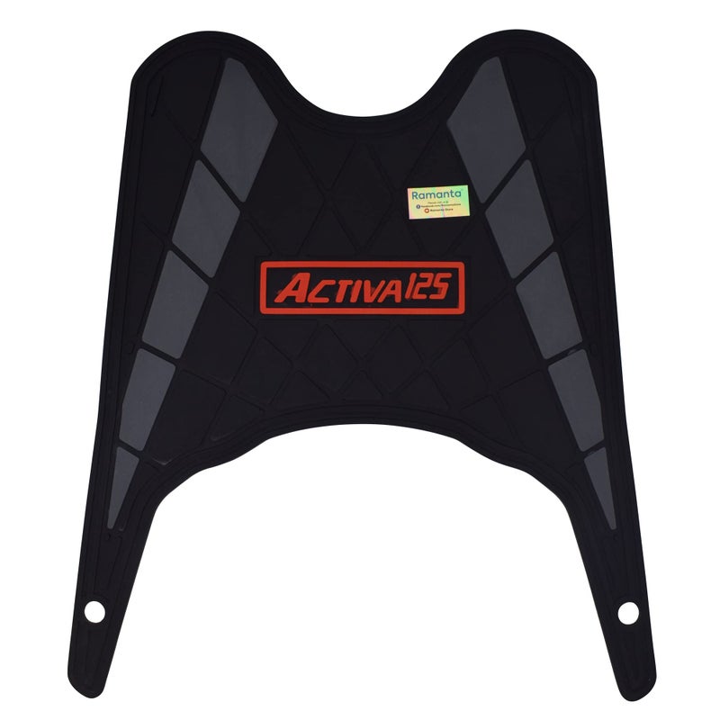 Ramanta Scooter Mat - Washable Soft Rubber Mat Compatible for Activa 125 BS6 (1 PC, Multi-Colored) - Image 3