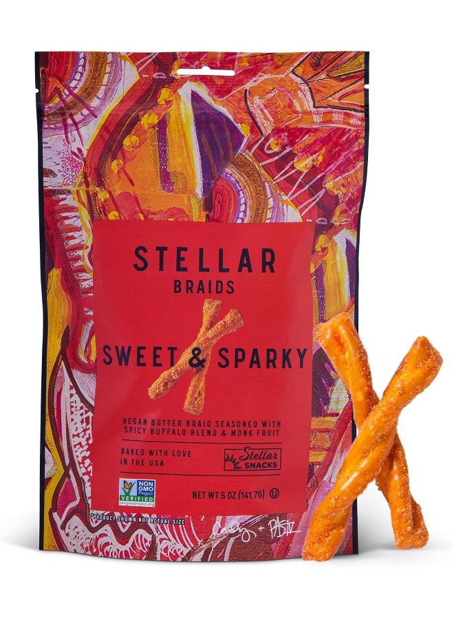 Stellar Snacks Sweet & Sparky Pretzel Braids - Image 1