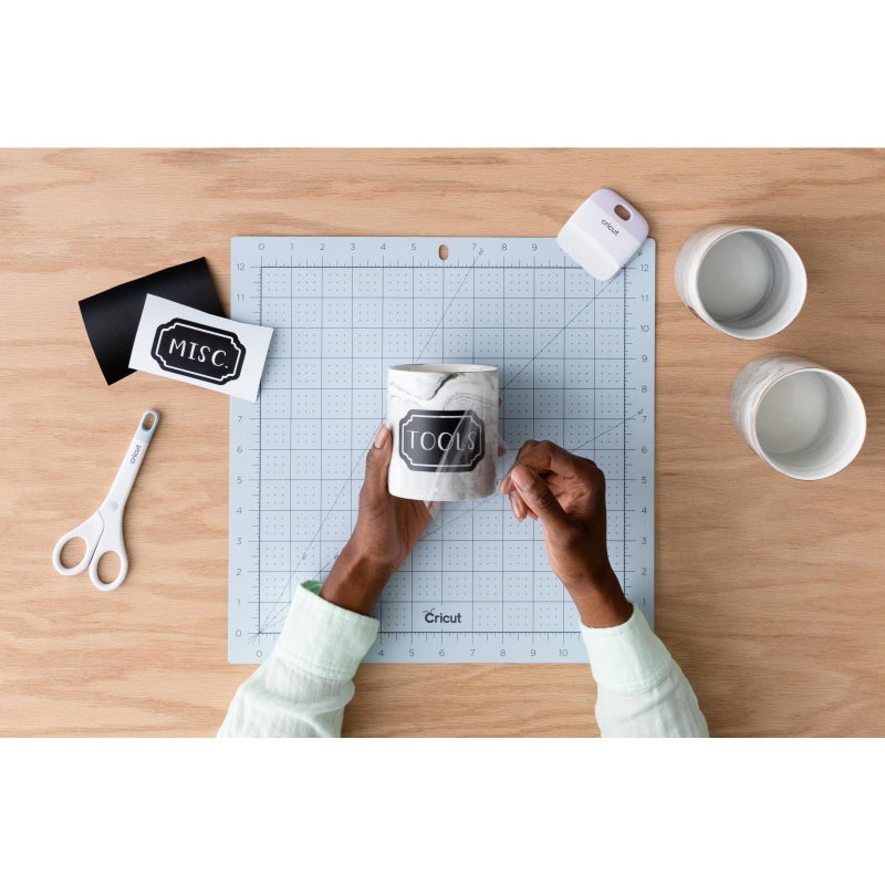 Cricut Transfer Tape - 1ft x 21ft - Easy Transfer Adhesive Sheet for Vinyl Projects - Compatible with Most Vinyl Types - Clear - Image 2