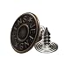 MASONEE 20 Set 17mm Replacement Jeans Buttons Metal Snap Denim Buttons Kit with Rivets - Image 2