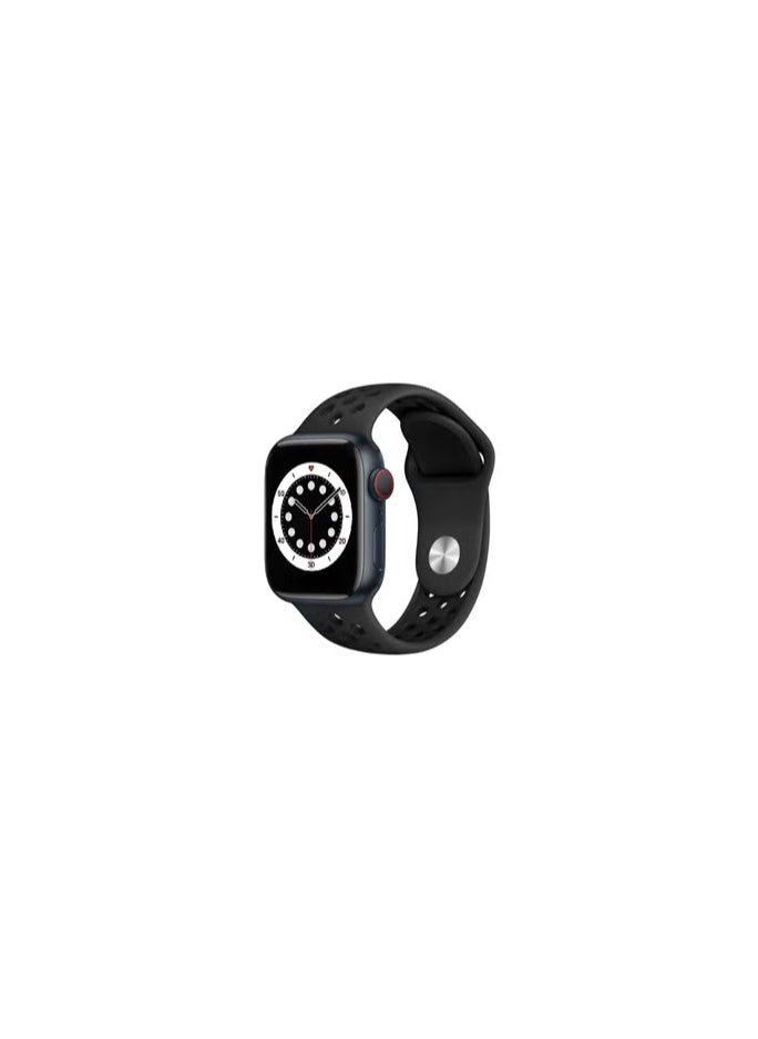 CATANES - Apple Watch 41mm / 40mm / 38mm Replacement Band Silicone Strap Sport Wrist Band Replacement Smart Watch Band Black - Image 1