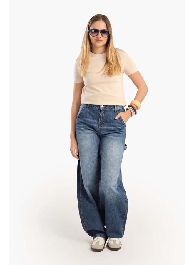 Carina Cotton Basic Slip On T-Shirt - Image 5