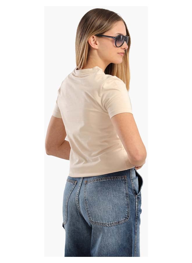 Carina Cotton Basic Slip On T-Shirt - Image 3