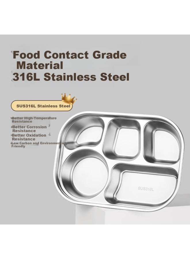 Deli 316 Stainless Steel Lunch Box For Office Workers, Microwaveable Student And Kids Lunch Box, Large Capacity 1.5l With Insulated Bag - Image 2