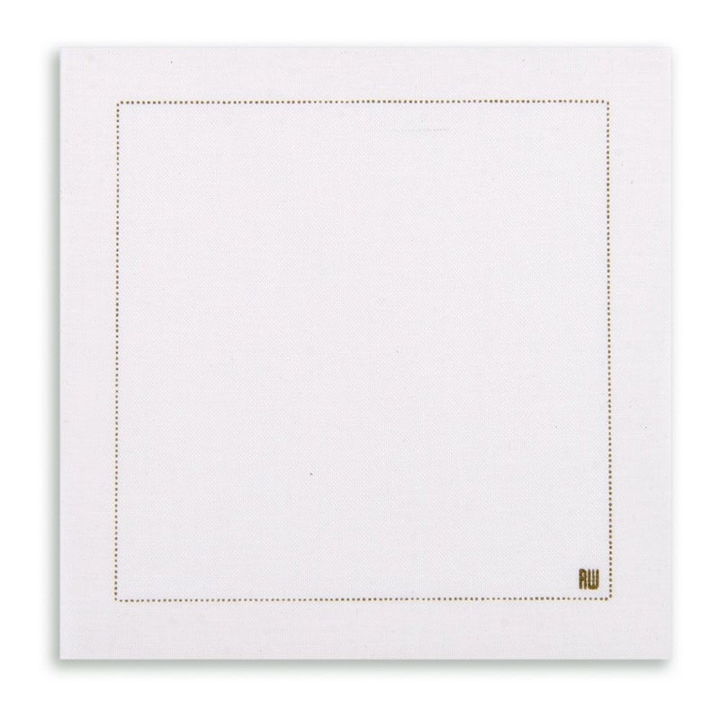 Restaurantware مناديل كوكتيل مشروبات قطنية عضوية من رستورانتوير - ناعمة ومتينة 4.5" × 4.5" مناديل ورقية بلون الإكرu - قابلة للتخلص وإعادة التدوير - لفة 50 قطعة - رستورانتوير - Image 2