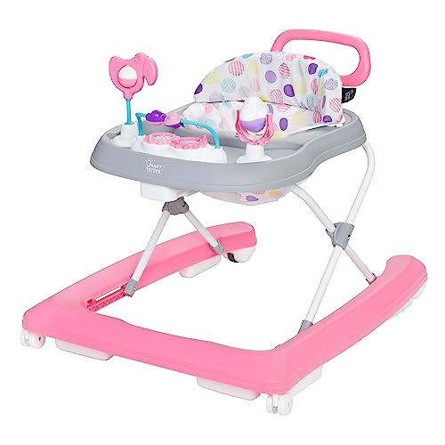 Smart Steps® Trend Plus 2-in-1 Walker with Deluxe Toys, Orbits Pink - Image 1