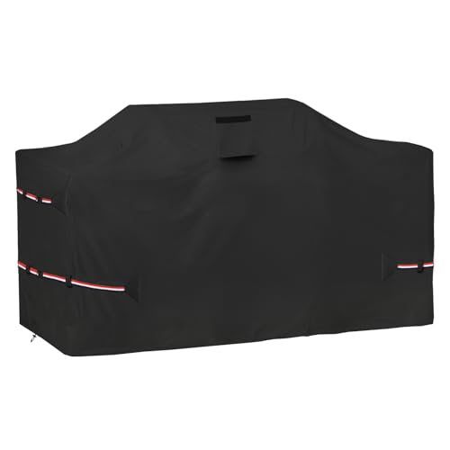 Osileyo 98 Inch Island Grill Cover 600D Heavy Duty Waterproof All Weather Protection Outdoor CoverBlack - Image 1