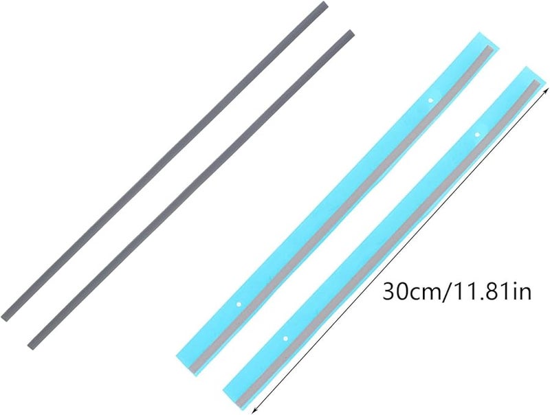 Dark Gray Laptop Rubber Feet Strip Replacement Bottom Case Feet Pad for 15 DR 15 DS 2 Pieces dark gray - Image 5