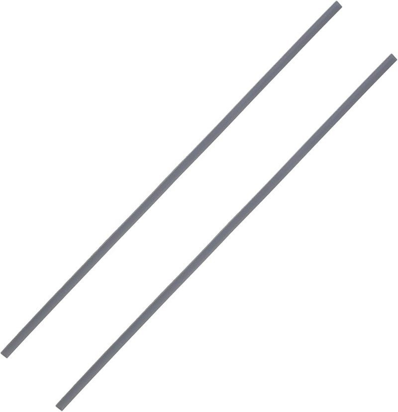 Dark Gray Laptop Rubber Feet Strip Replacement Bottom Case Feet Pad for 15 DR 15 DS 2 Pieces dark gray - Image 1