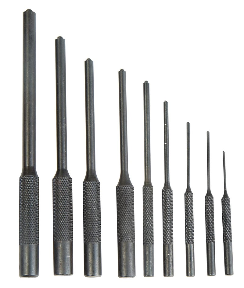 Wheeler Master Roll Pin Punch Set with Dual Sided Hammer, Roll Pin Punches and Starters, Storage Case for Gunsmithing, silver - Image 2