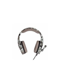OVLENG "OVLENG Gaming Headset with Surround Sound, LED Light, Noise Cancelling Mic, Compatible with PC, PS4, Xbox One, Smartphones - Blue Camo"  - Image 3