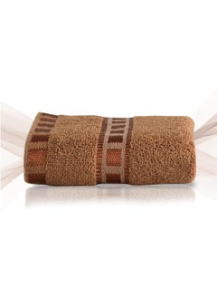 Kuber Industries Kuber Industries Pack of 6 Cotton Hand/Face Towels For Men & Women | Easily Washable | Workout Gym Napkins For Men | Pocket Towel - Golden  - Image 2