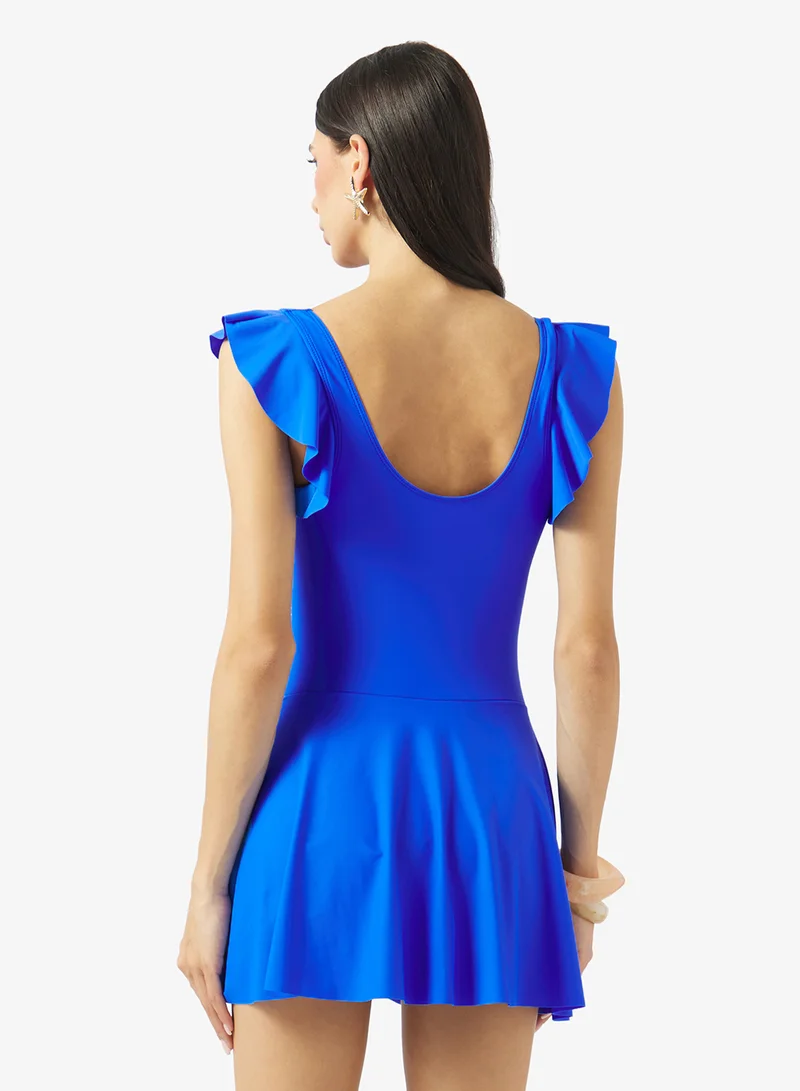 ELLA Swimsuit With Tie Up Skirt