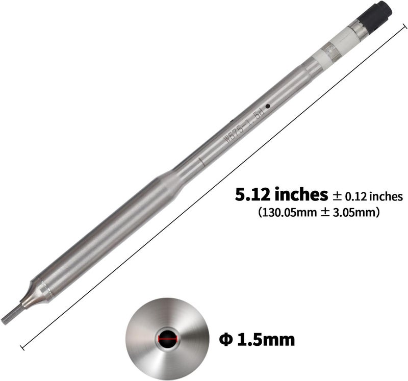 YIHUA W575  15mm Replacement Hot Air Nozzle Heating Element for YIHUA 992D II and 8509 I Rework Station ONLY - Image 2