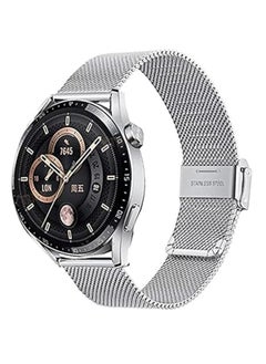 Milanese Replacment Band Compatible with Huawei Watch GT3 46mm Mesh Type Stainless Steel Band with Buckle