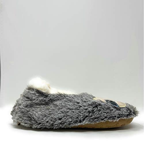 ooohyeah Women's Cozy Slippers, Oooh Yeah Sherpa Socks Funny Fluffy Fuzzy Animal Comfy Soft House Slippers (M, Sloth Steps) - Image 2