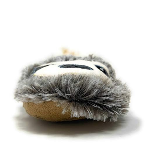 ooohyeah Women's Cozy Slippers, Oooh Yeah Sherpa Socks Funny Fluffy Fuzzy Animal Comfy Soft House Slippers (M, Sloth Steps) - Image 3