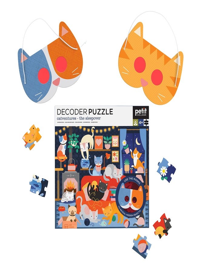 Petit Collage Decoder Puz Catventures - Image 1