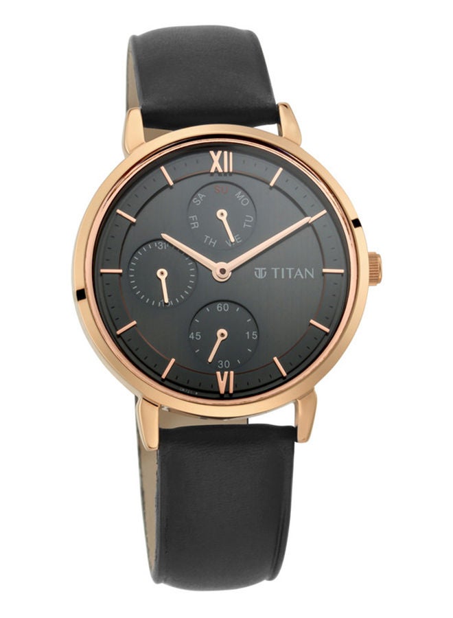 TITAN Leather Analog Wrist Watch 2652WL01 - Image 2