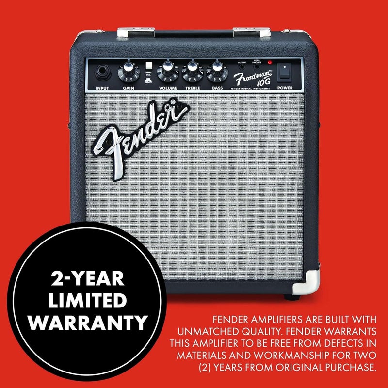 FENDER Fender Frontman 10G Guitar Amp 10 Watts with 2Year Warranty 6 Inch Fender Special Design Speaker 575Dx1025Wx11H Inches  - Image 5