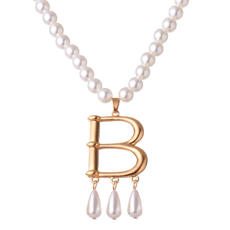 GRACEART Anne Boleyn Faux Pearl Necklace (Style-01 (Necklace)) - Image 1