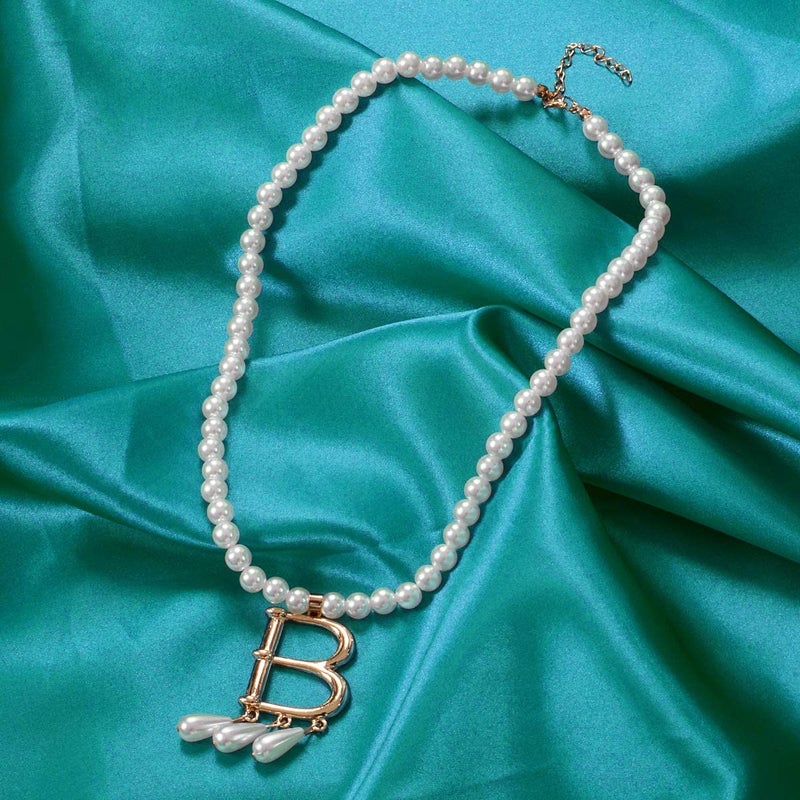 GRACEART Anne Boleyn Faux Pearl Necklace (Style-01 (Necklace)) - Image 3