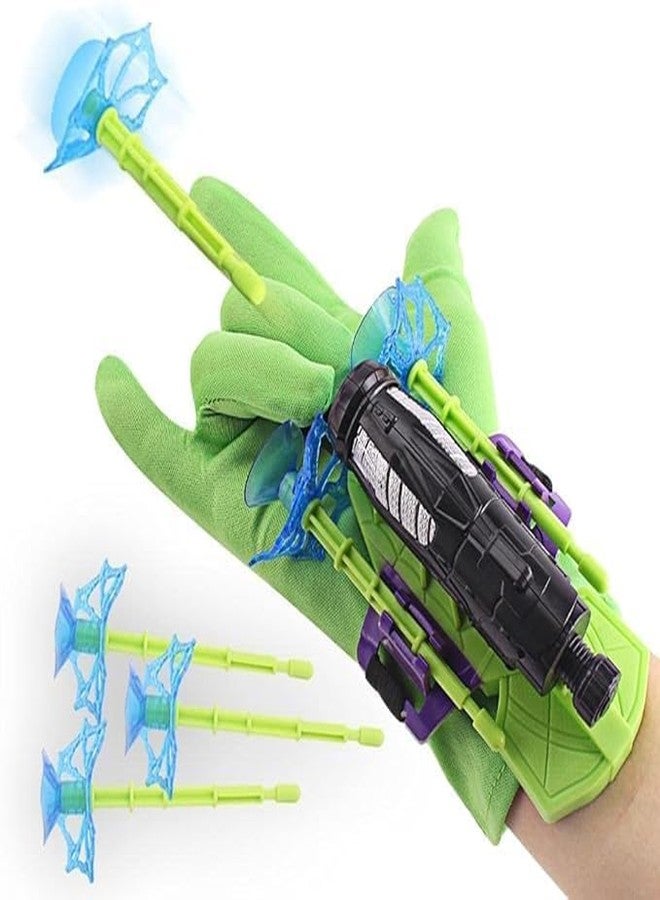AAOVEFOX Hulk Shooter Glove Toy Set for Kids - Pretend Play Superhero Style Launcher with 3 Suction Darts - Hero Equipment Toy with 1 Glove and Wrist Strap - Image 1