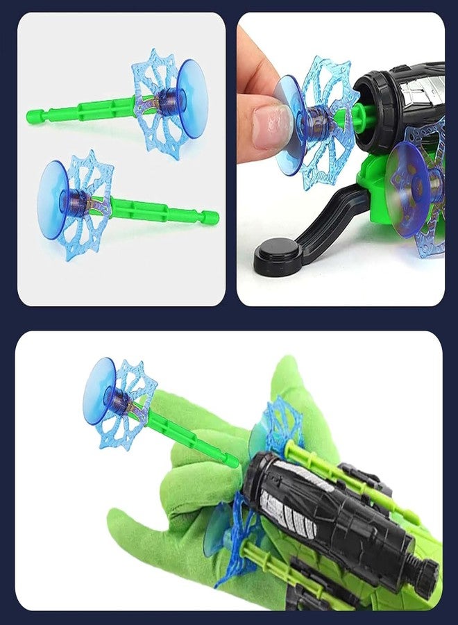 AAOVEFOX Hulk Shooter Glove Toy Set for Kids - Pretend Play Superhero Style Launcher with 3 Suction Darts - Hero Equipment Toy with 1 Glove and Wrist Strap - Image 2