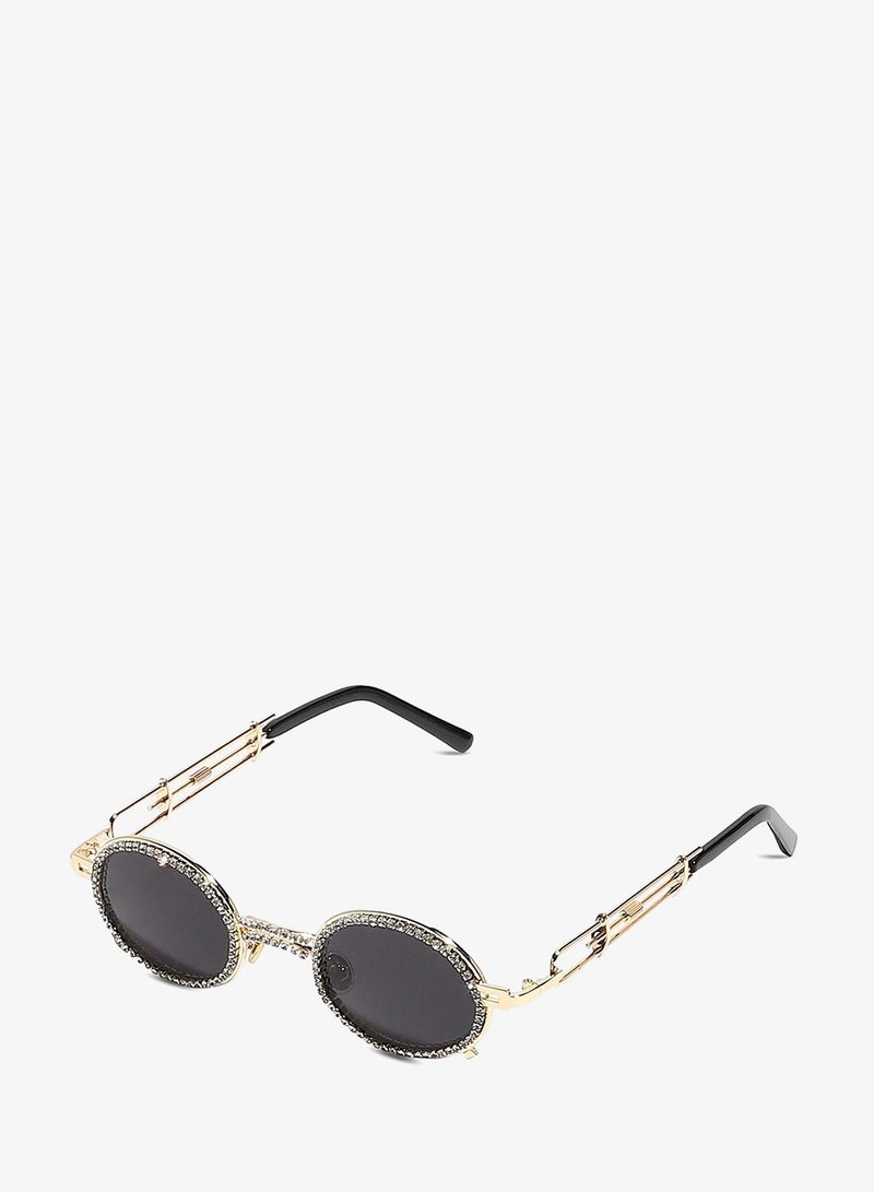Haute Sauce Women Oval Sunglasses With UV Protected Lens - Image 5