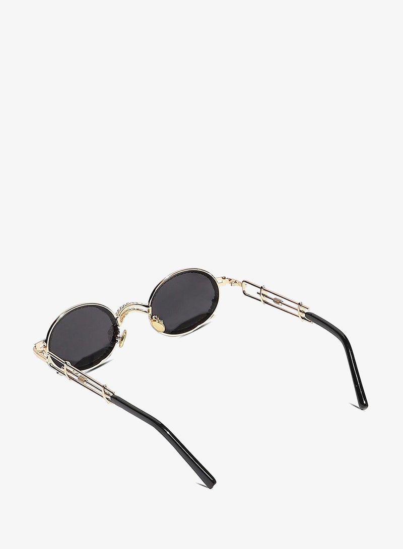 Haute Sauce Women Oval Sunglasses With UV Protected Lens - Image 4